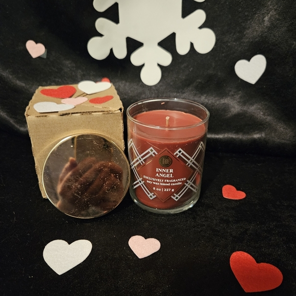 NWT Bath and Body Works Inner Angel Single Wick Candle - Burgandy and Gold - Picture 2 of 5